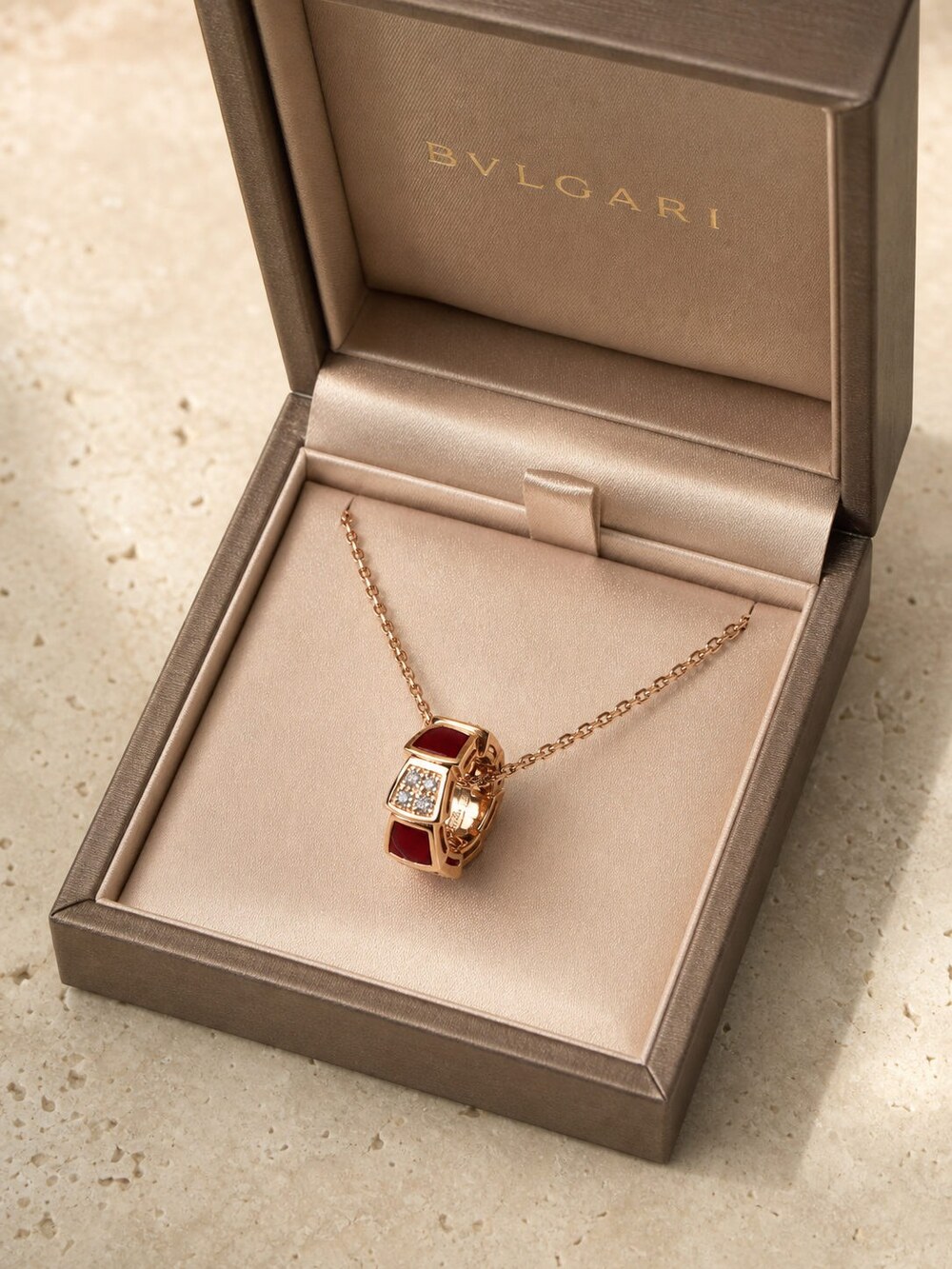 Bulgari Refined Statement Necklace Style 1 | New with Box - Picture 6 of 9
